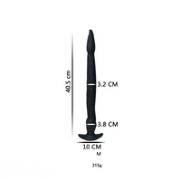 12.2in 15.94in 20.87in Snake Long Huge Animal Luminous Dildo For Anus
