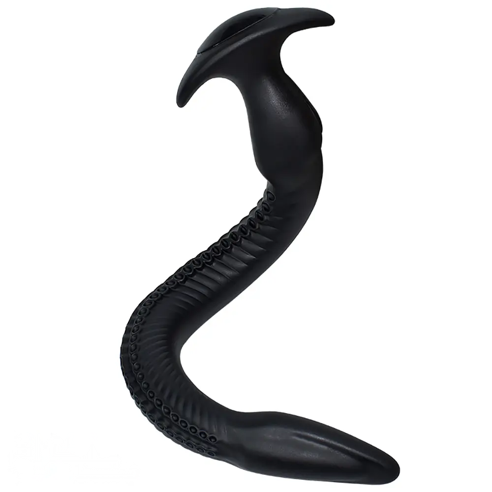 12.2in 15.94in 20.87in Snake Long Huge Animal Luminous Dildo For Anus