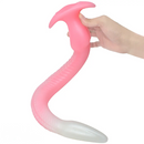12.2in 15.94in 20.87in Snake Long Huge Animal Luminous Dildo For Anus