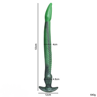 12.2in 15.94in 20.87in Super Long Big Tentacle Silicone Butt Plug Dildo