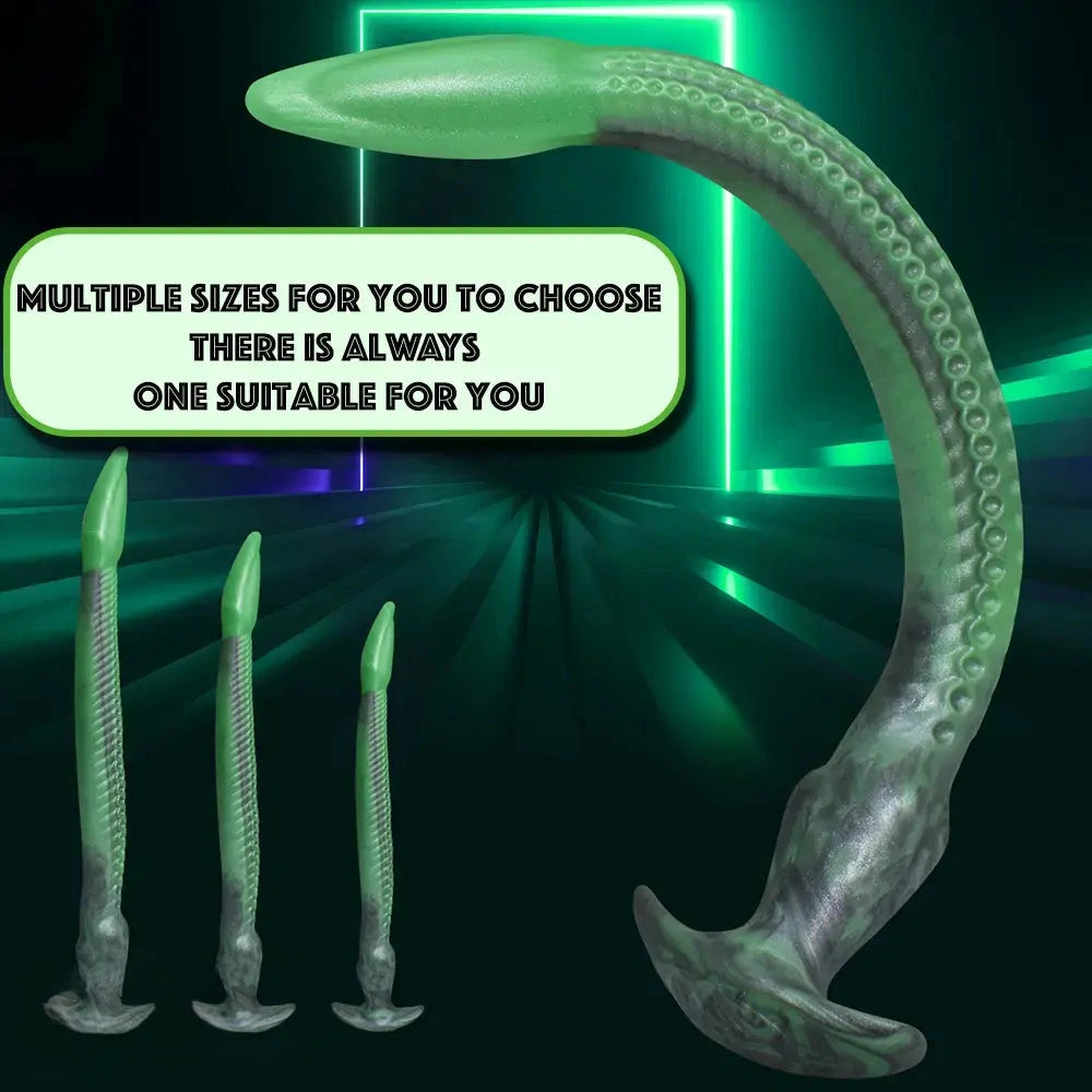 12.2in 15.94in 20.87in Super Long Big Tentacle Silicone Butt Plug Dildo