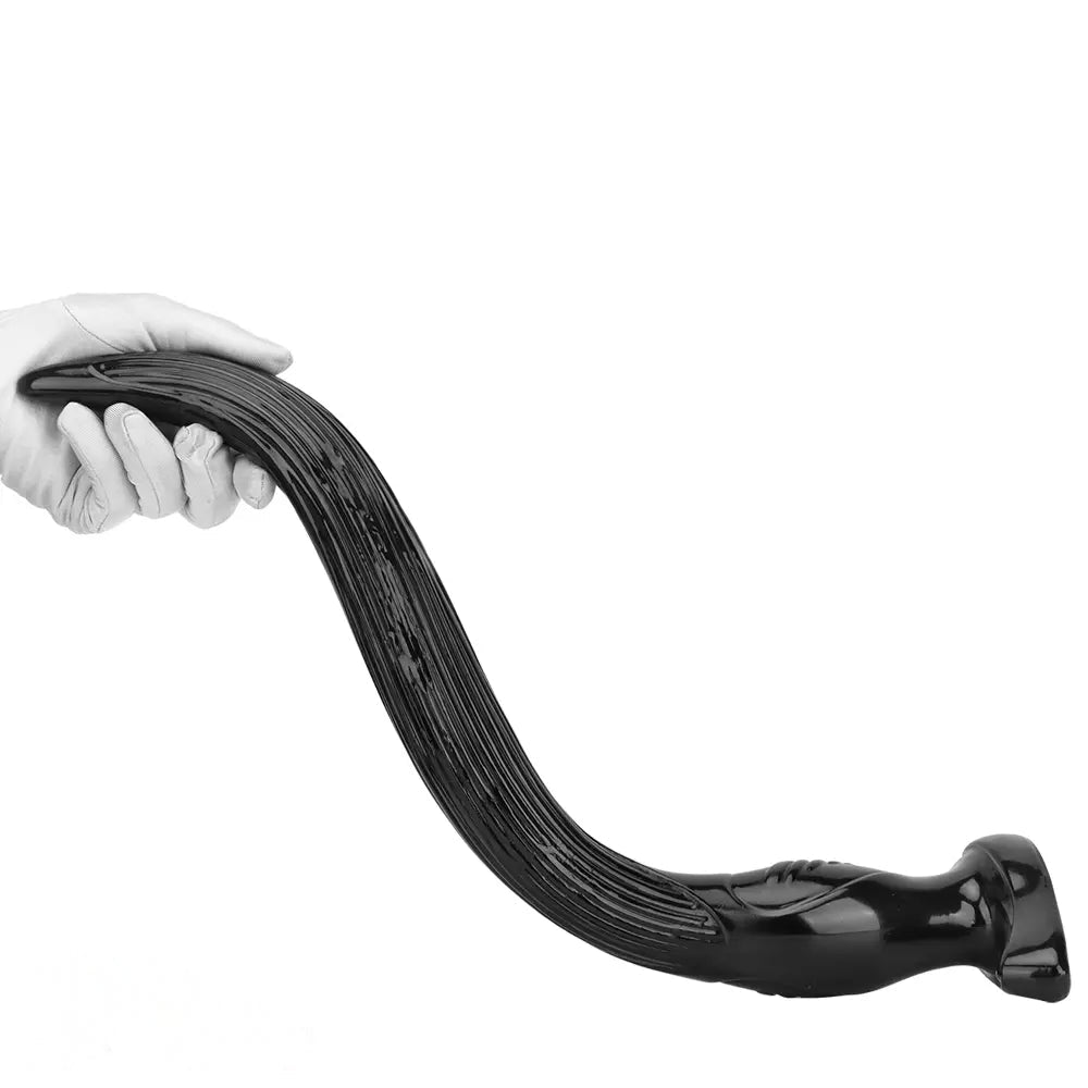 12.2in 16.14in 20.07in Black Super Long Large Out Anal Plug Female Dildo