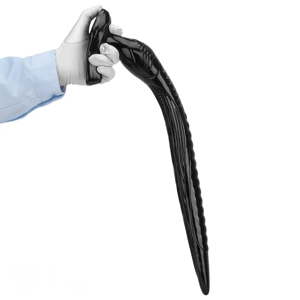 12.2in 16.14in 20.07in Black Super Long Large Out Anal Plug Female Dildo