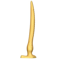 12.2in 16.14in 20.07in Gold Silicone Super Long Anal Dilator Dildo Huge Cock