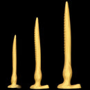 12.2in 16.14in 20.07in Gold Silicone Super Long Anal Dilator Dildo Huge Cock