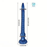 12.2in 16.41in Eels Tentacle Snake Long Huge Monster Silicone Dildo