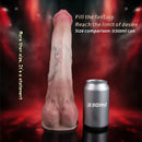 12.2in Dual Density Silicone Soft Big Dildo Lifelike Sex Toy For Women Men