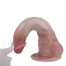 12.2in Dual Density Silicone Soft Big Dildo Lifelike Sex Toy For Women Men