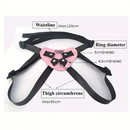 12.2in Genuine Leather Harness Strapon Horse Squirting Silicone Dildo