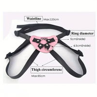 12.2in Genuine Leather Harness Strapon Horse Squirting Silicone Dildo