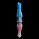 12.2in Silicone Double Ended Knot Dog Big Soft Dildo For Lesbian
