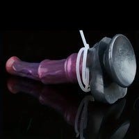 12.2in Silicone Huge Fantasy Purple Horse Squirting Penis Dildo