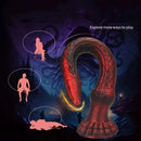 12.2in Silicone Monster Snake Octopus Dildo Prostate Training Adult Sex Toy