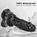 12.2in Super Big Thick Realistic Black Dildo BDSM Sex Toy For Anal Sex