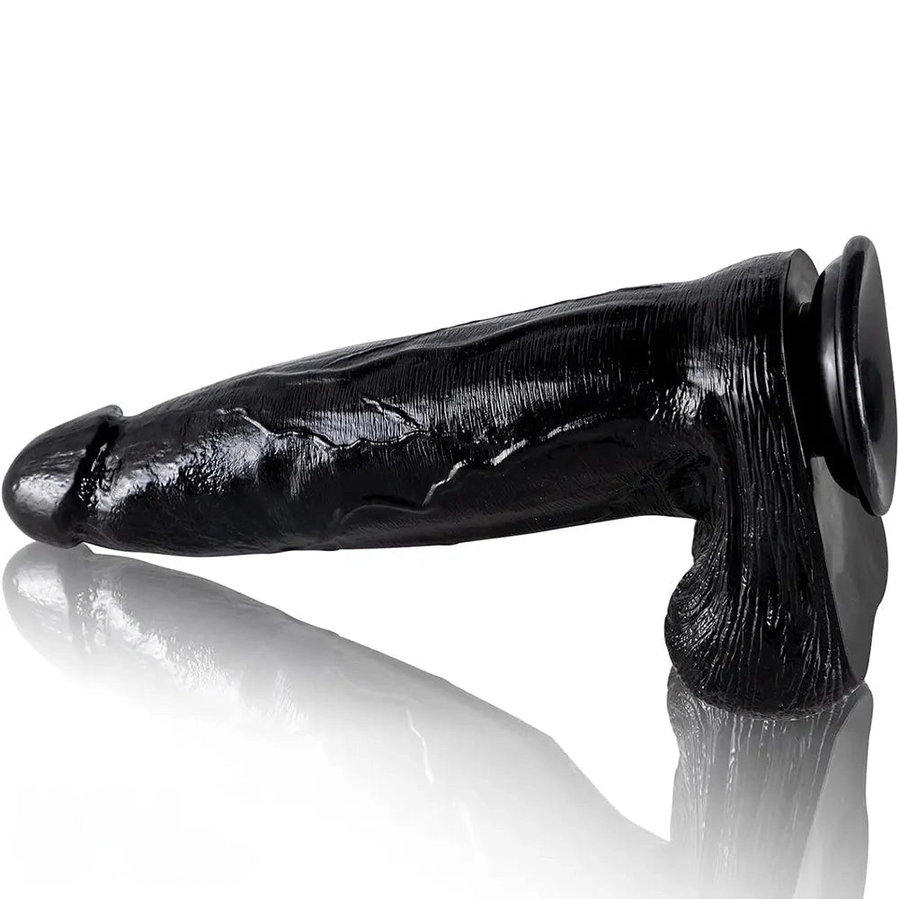 12.2in Thick Huge Real Skin Feeling Dildo Female Male Sexy Product