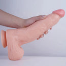12.2in Thick Huge Real Skin Feeling Dildo Female Male Sexy Product