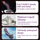 12.36in Dual Density Ejaculating Big Real Dildo For Vaginal and G-Spot Penis