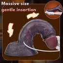 12.36in Dual Density Ejaculating Big Real Dildo For Vaginal and G-Spot Penis