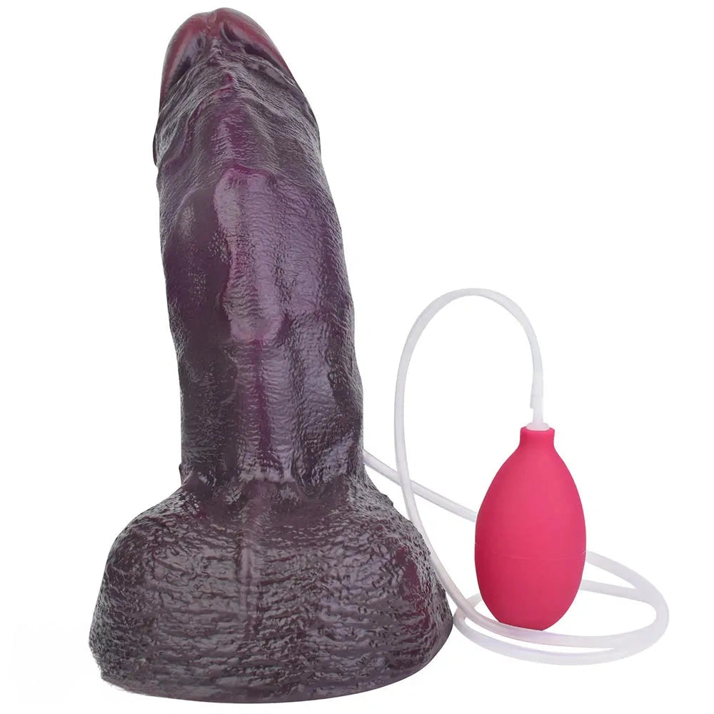 12.36in Dual Density Ejaculating Big Real Dildo For Vaginal and G-Spot Penis