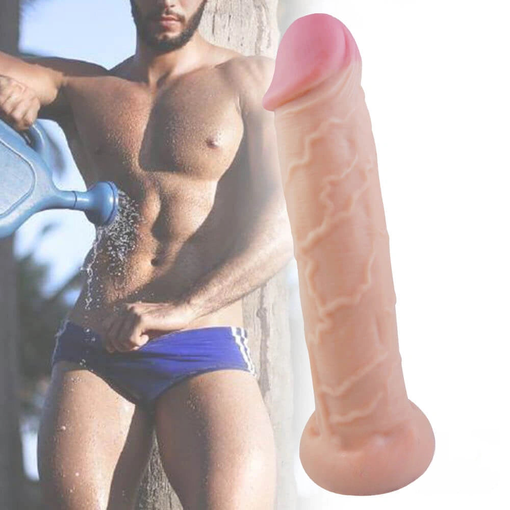 12.3in Long Thick Anal Dildo For Adult Gay Men Fucking