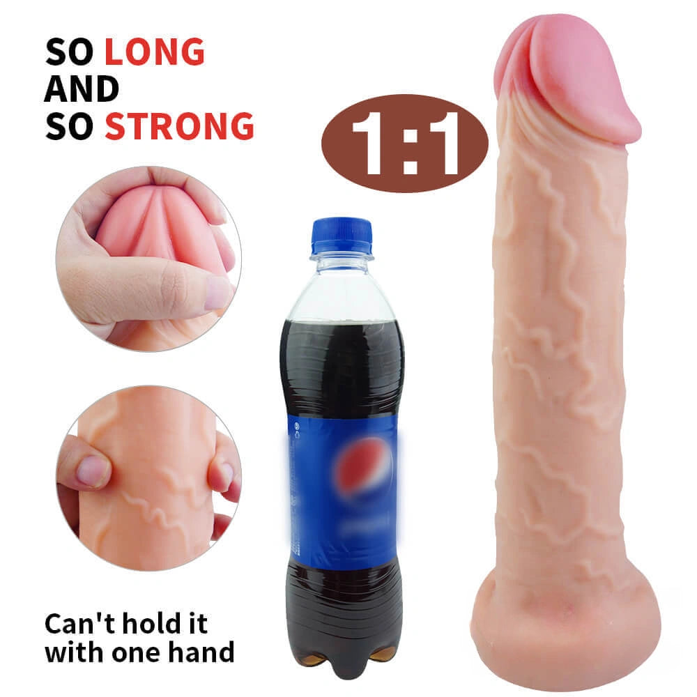 12.3in Long Thick Anal Dildo For Adult Gay Men Fucking