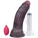 12.44in Dual Density Ejaculating Big Real Dildo Realistic Wide Penis Cock