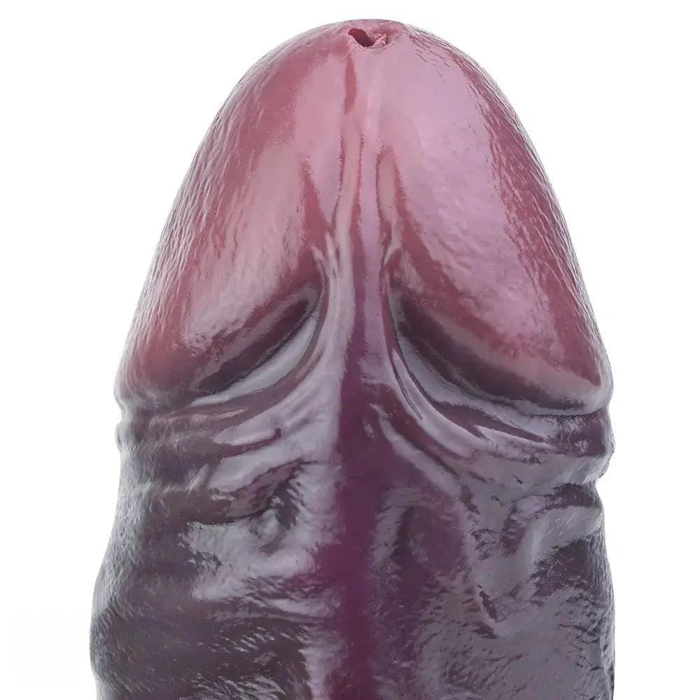 12.44in Dual Density Ejaculating Big Real Dildo Realistic Wide Penis Cock