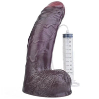 12.44in Dual Density Ejaculating Big Real Dildo Realistic Wide Penis Cock