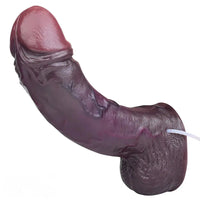 12.44in Dual Density Ejaculating Big Real Dildo Realistic Wide Penis Cock