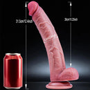 12.4in Realistic Dildo Penis Sex Toy For Women Big Cock Stimulate Vagina