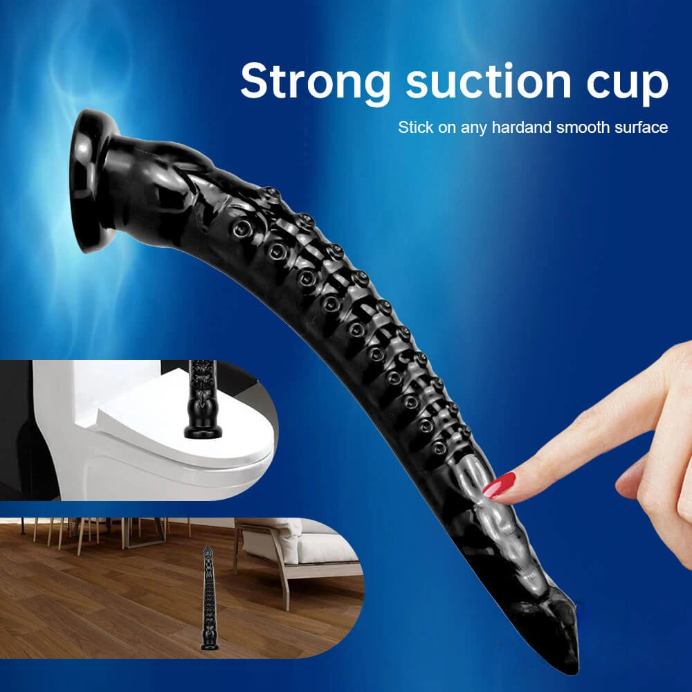 12.4in Women Masturbation Fantasy Long Octopus Tentacle Dildo