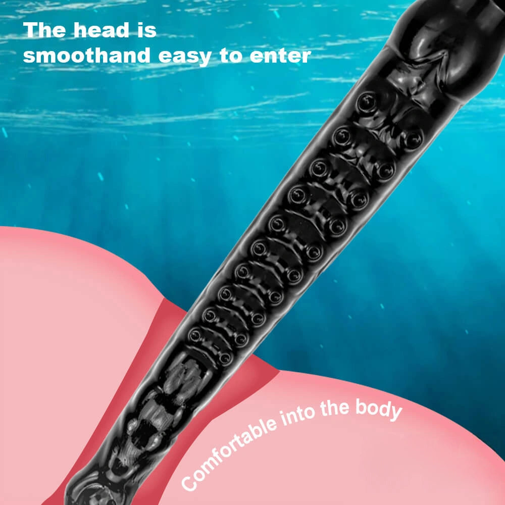 12.4in Women Masturbation Fantasy Long Octopus Tentacle Dildo