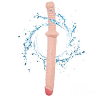 12.59in 15.35in Unique Sword Dildo Toy With Long Handle