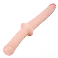 12.59in 15.35in Unique Sword Dildo Toy With Long Handle