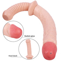 12.59in 15.35in Unique Sword Dildo Toy With Long Handle
