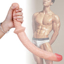 12.59in 15.35in Unique Sword Dildo Toy With Long Handle