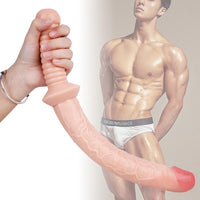 12.59in 15.35in Unique Sword Dildo Toy With Long Handle