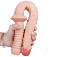 12.59in 15.35in Unique Sword Dildo Toy With Long Handle