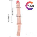 12.59in 15.35in Unique Sword Dildo Toy With Long Handle