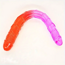12.59in 16.92in Two-color Double Penetration Big Long Dildo For Anus