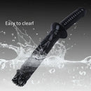 12.59in Extra Large Dual-Headed Handheld Solid Color Realistic Dildo