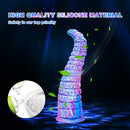 12.59in Monster Silicone Thick Tapered Head Raised Ridge Big Dildo