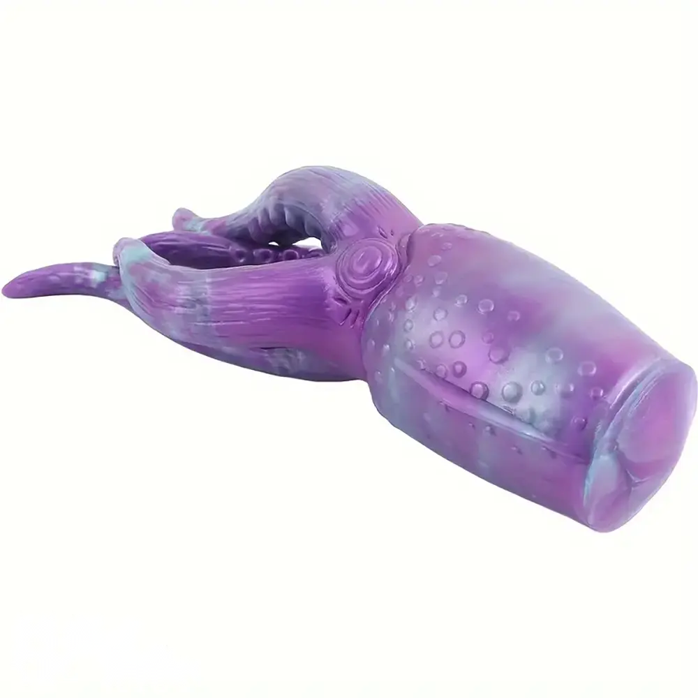 12.59in Octopus Anal Plug Silicone Tentacle Big Dildo Soft Masturbator