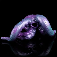 12.59in Octopus Anal Plug Silicone Tentacle Big Dildo Soft Masturbator