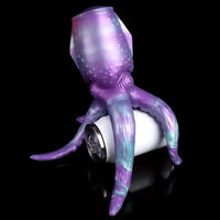 12.59in Octopus Anal Plug Silicone Tentacle Big Dildo Soft Masturbator