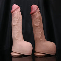 12.59in Realistic Dildo With Suction Cup Big Penis Women Soft Sex Toy