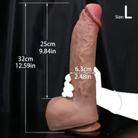 12.59in Realistic Dildo With Suction Cup Big Penis Women Soft Sex Toy