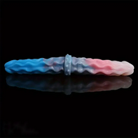 12.59in Silicone Soft Big Dual-Ended Dildo For Intimate Massaging
