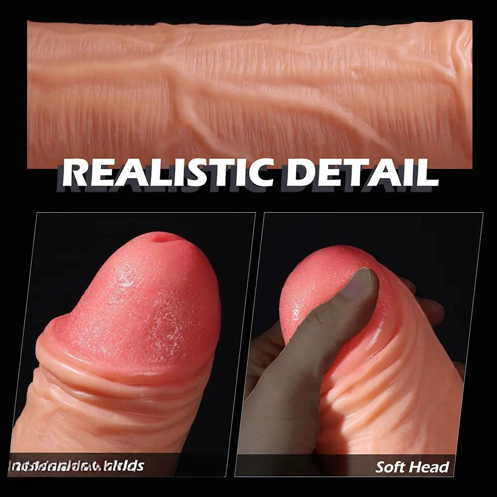 12.59in Thick Huge Dildo Female Masturbator For Women Stimulate Vagina