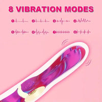 12.5in Dual Sided G-spot Dildo Big Vibrator For Women Men Couples Sex